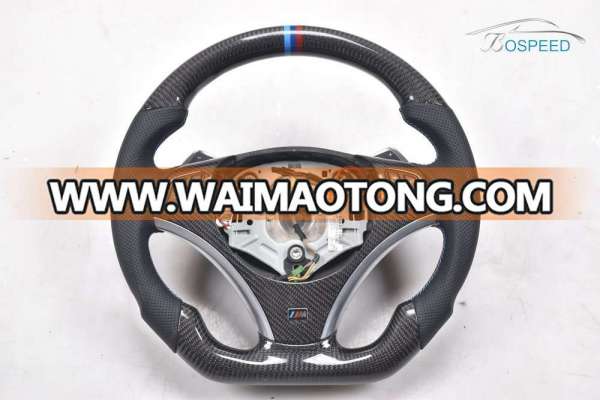 Carbon Fiber racing car steering wheel for B M W E92 E93