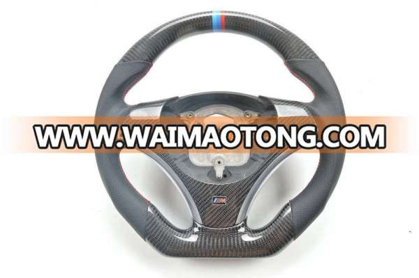 For BMW E90 E92 X5 X6 Carbon fiber steering wheel For BMW E90 E92