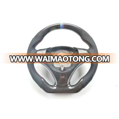 For BMW E90 E92 X5 X6 Carbon fiber steering wheel For BMW E90 E92